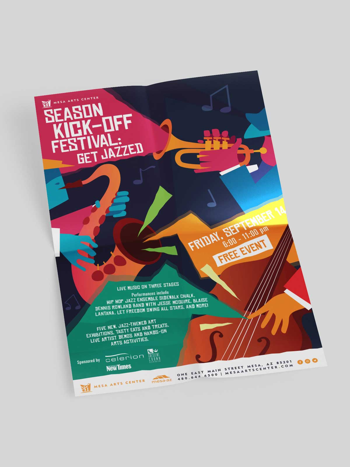 season kick-off festival flyer